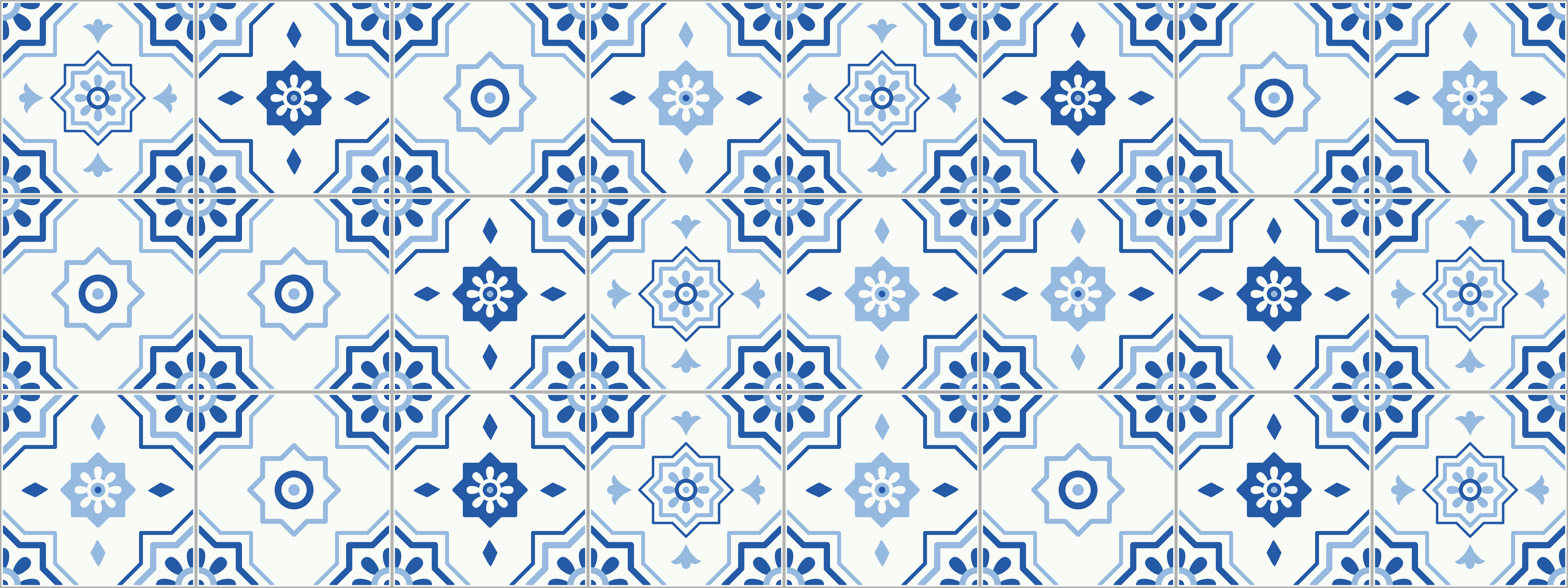 Karo halı zemin koşucu modern halı - TenStickers