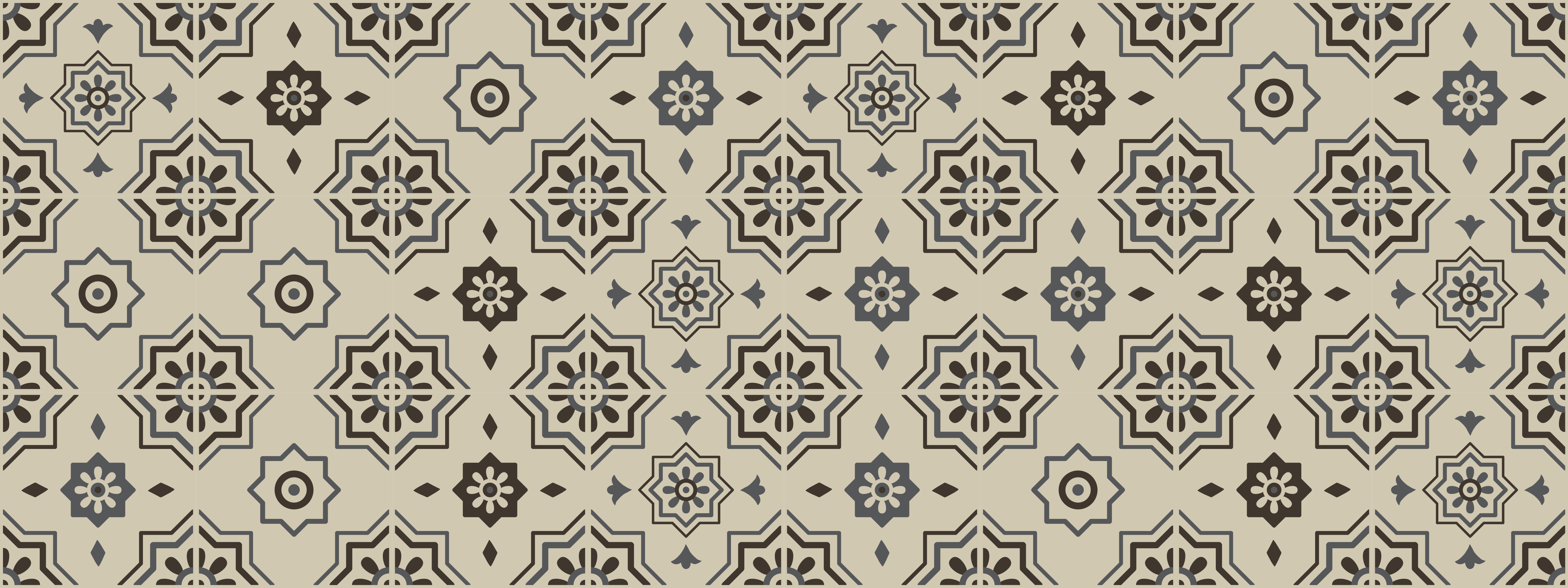 Vintage çiçek halı modern halı - TenStickers