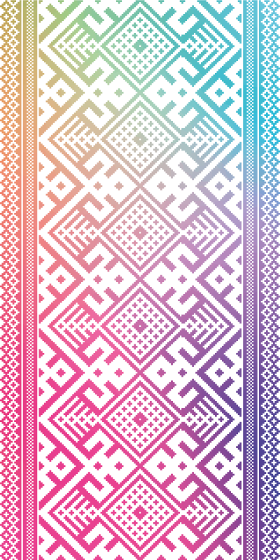 Geometrik oyun süresi çocukta pvc halı - TenStickers