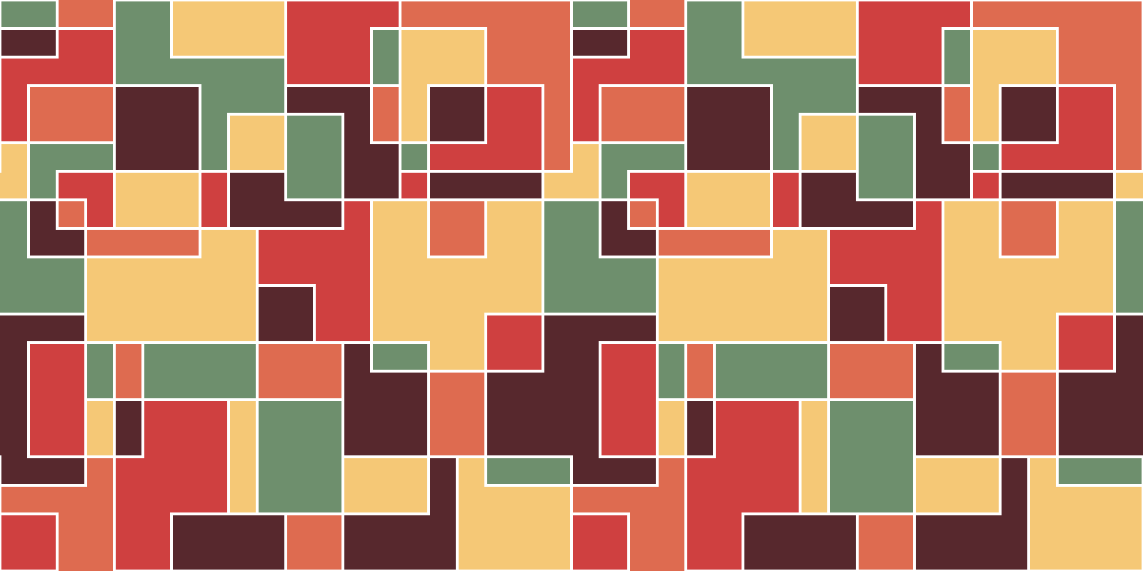 Renkli soyut geometrik pvc halı - TenStickers