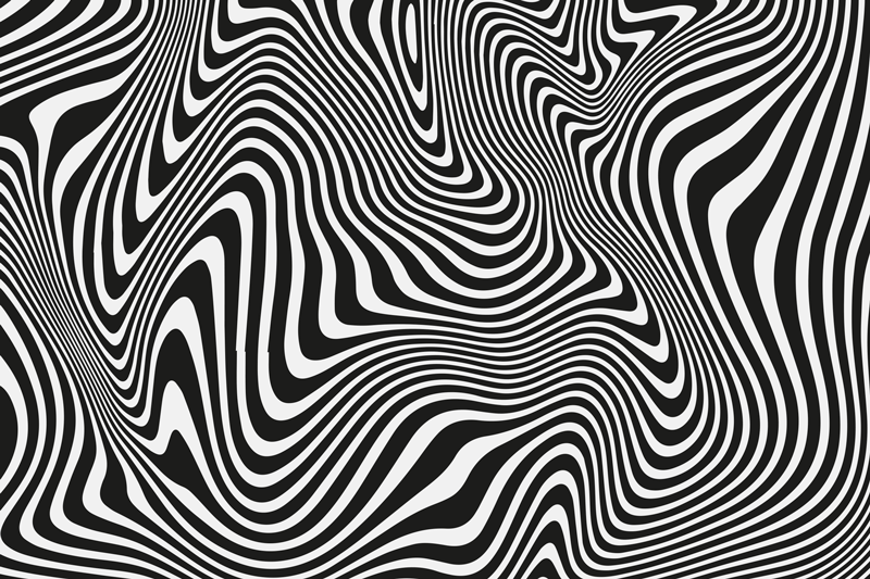 Zebra 3d etkisi hayvan baskı vinil halı - TenStickers