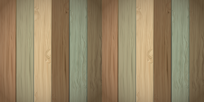 Malzeme efekti - ahşap görünümlü vinil halı - TenStickers
