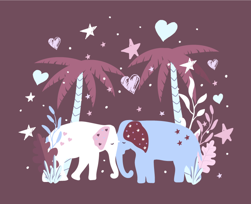 çocuk safarisi çocukta pvc halı - TenStickers