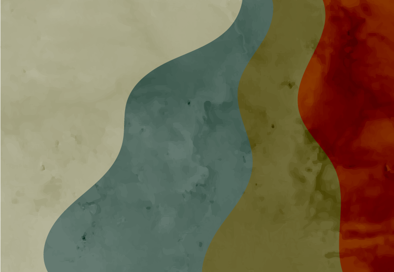 Soyut dalga desenleri oturma odası pvc halı - TenStickers