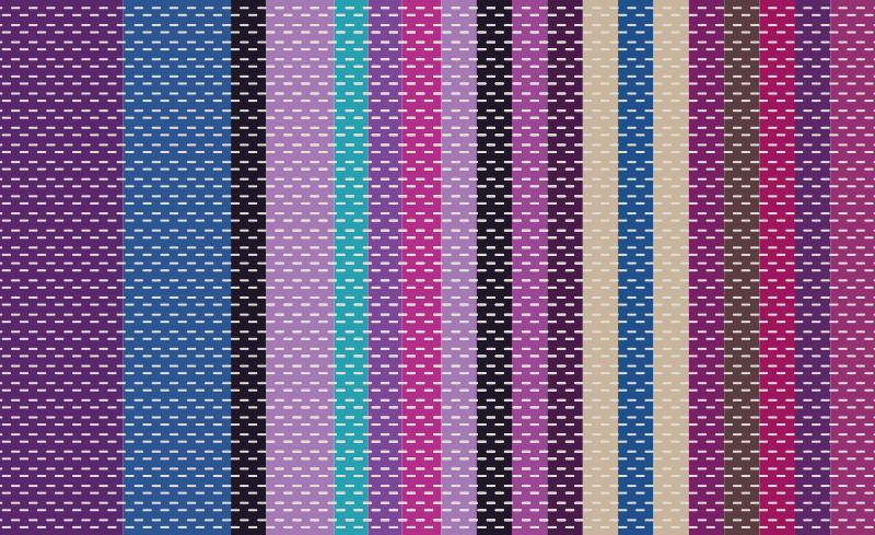 Mor tonları doku çizgili halı - TenStickers