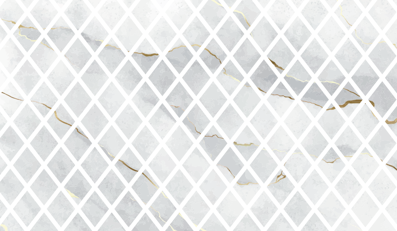 Elmas ve beija taş yer karoları - TenStickers