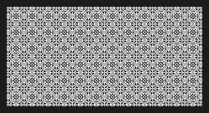 Zemin çıkartmaları karo halı vinil kilim - TenStickers