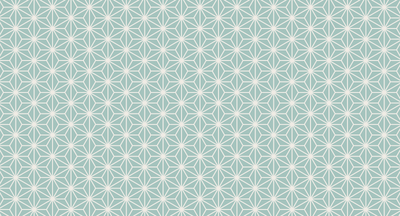 Yeşil yıldız patlaması geometrik pvc halı - TenStickers