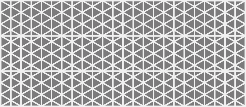 Gri ve beyaz üçgen mutfak geometrik kilim - TenStickers