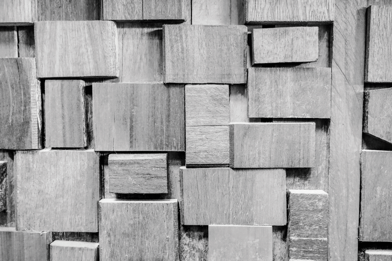 Ahşap tahta koyu 3d doku ahşap vinil halı - TenStickers