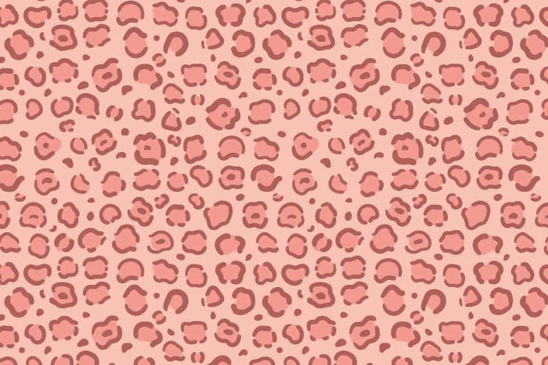 Leopar noktaları hayvan baskı pvc halı - TenStickers