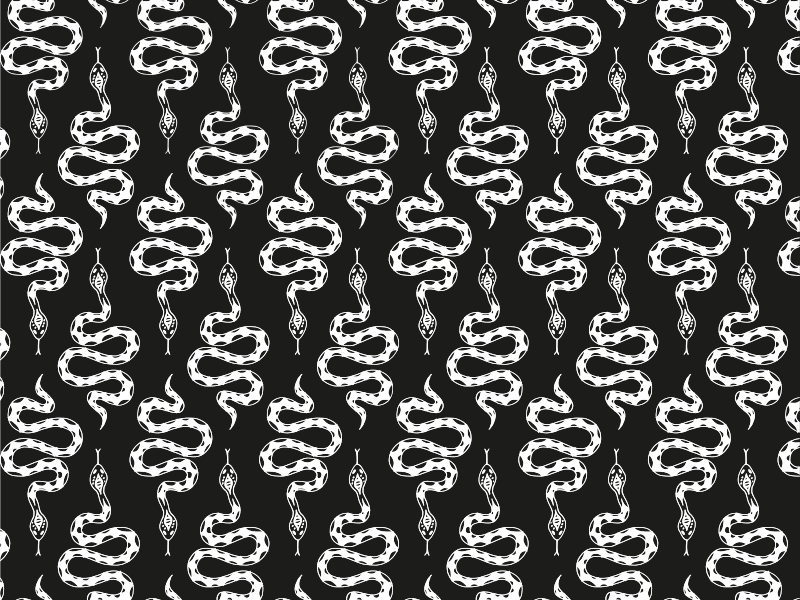 Yılan desen hayvan baskı vinil halı - TenStickers