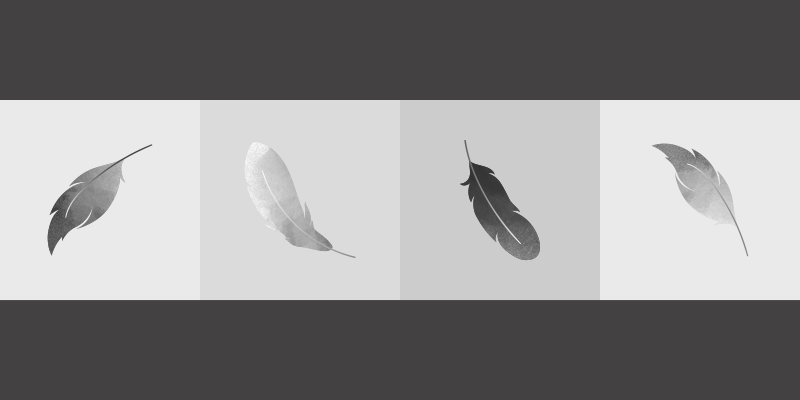 Tüy minimalizmi Hayvan pvc halı - TenStickers