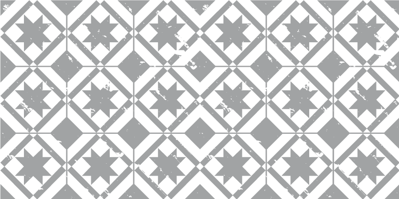 Gri pantone fayans karo halı - TenStickers
