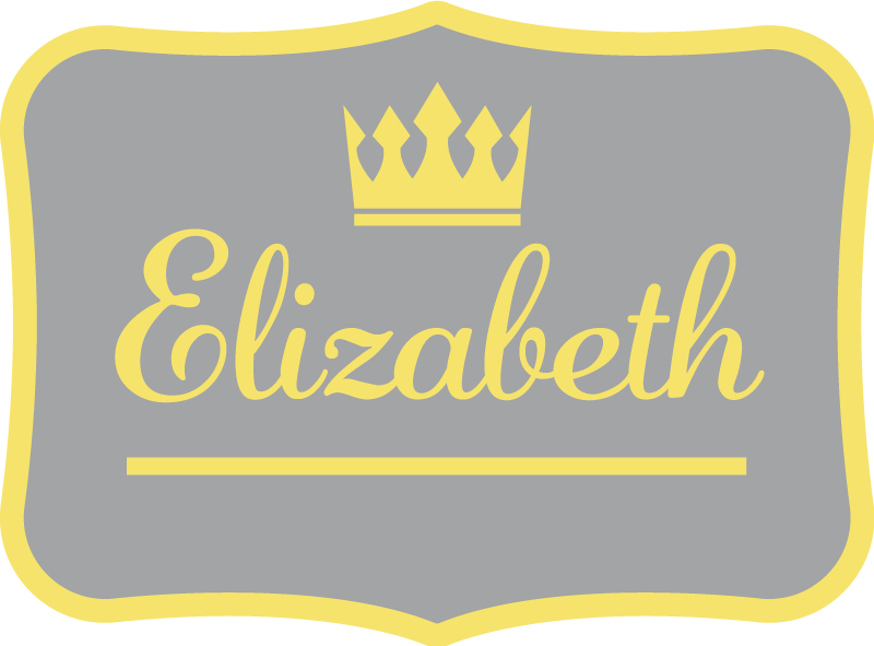 Kişiselleştirilmiş kraliyet tacı giriş salonu pvc halı - TenStickers