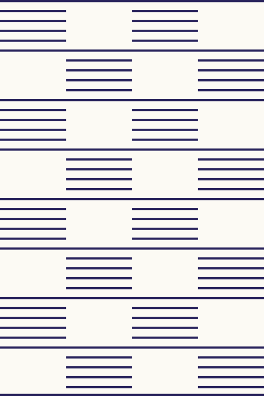 Nordic style beyaz ve mavi lacivert nordic halı - TenStickers