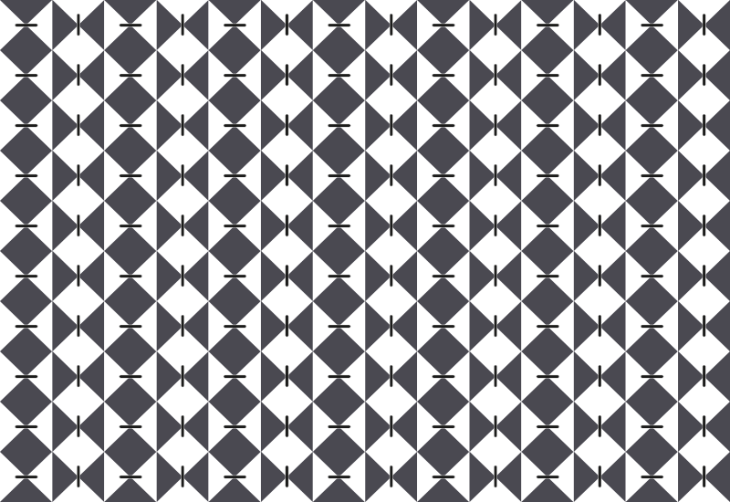 Modern elmas deseni geometrik pvc halı - TenStickers