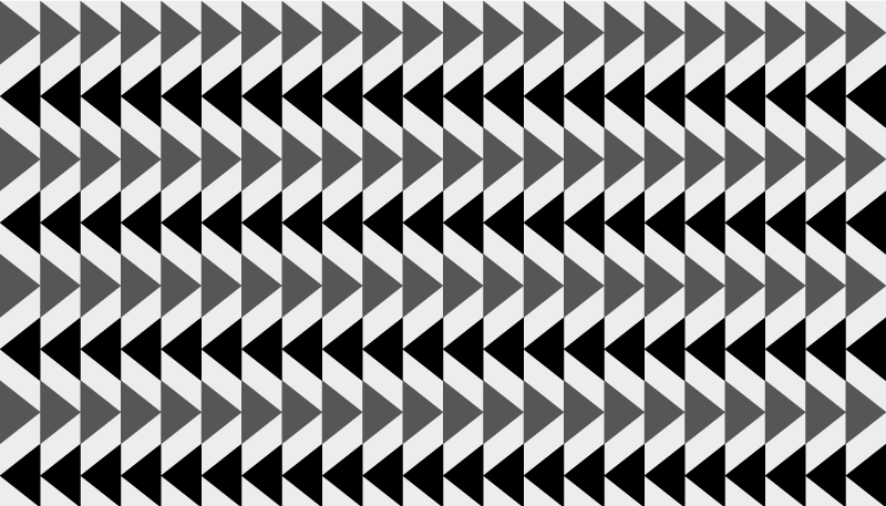 Gri üçgen desen geometrik pvc halı - TenStickers