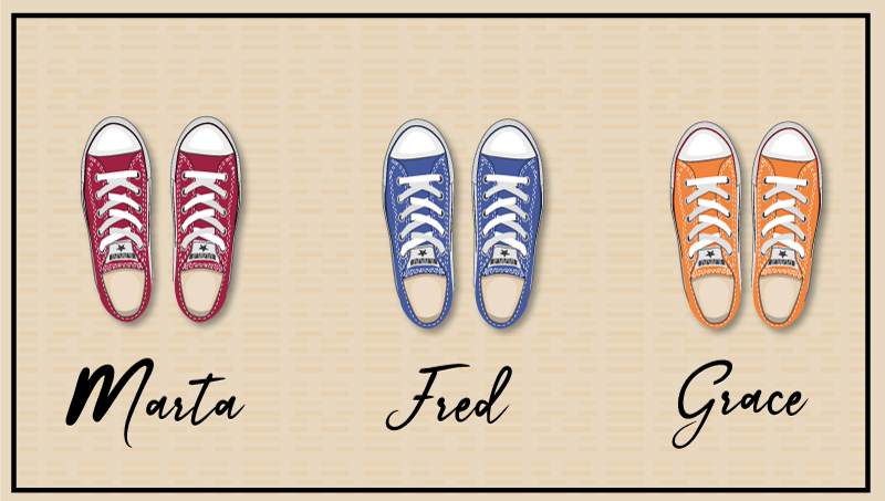 Ayakkabı kişiselleştirilmiş vinil paspas - TenStickers