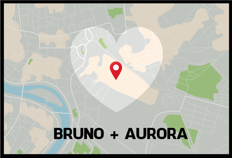 Google maps ubication kişiselleştirilmiş paspas - TenStickers