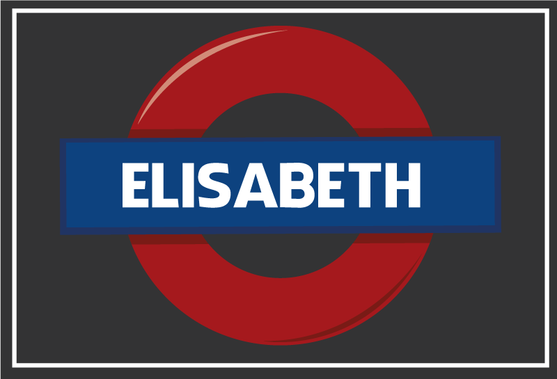 Metro istasyonu kişiselleştirilmiş paspas - TenStickers