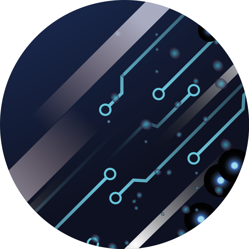 Devre kartı deseni gençler pvc halı - TenStickers