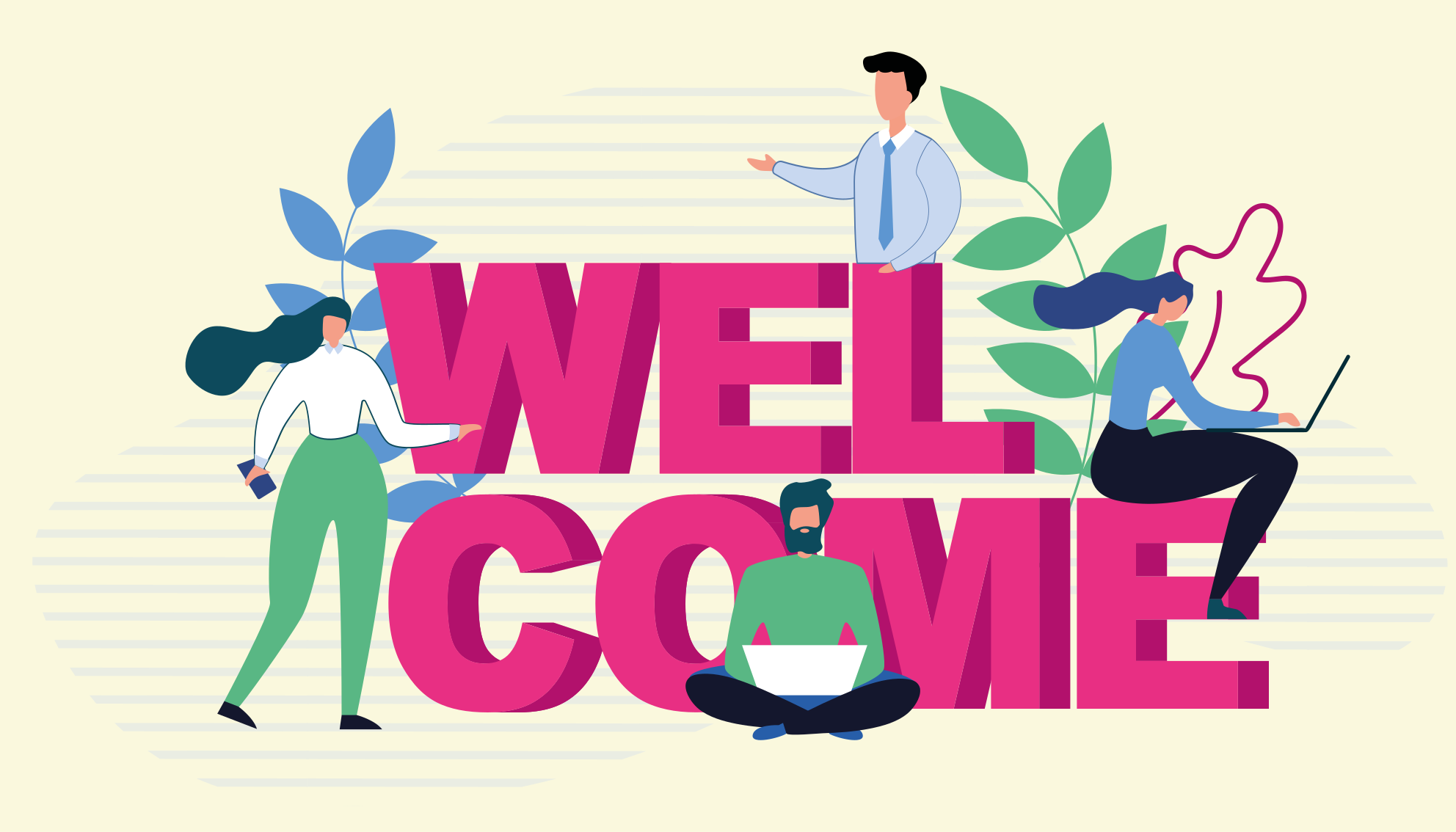 Profesyonel karşılama ofis pvc halı - TenStickers