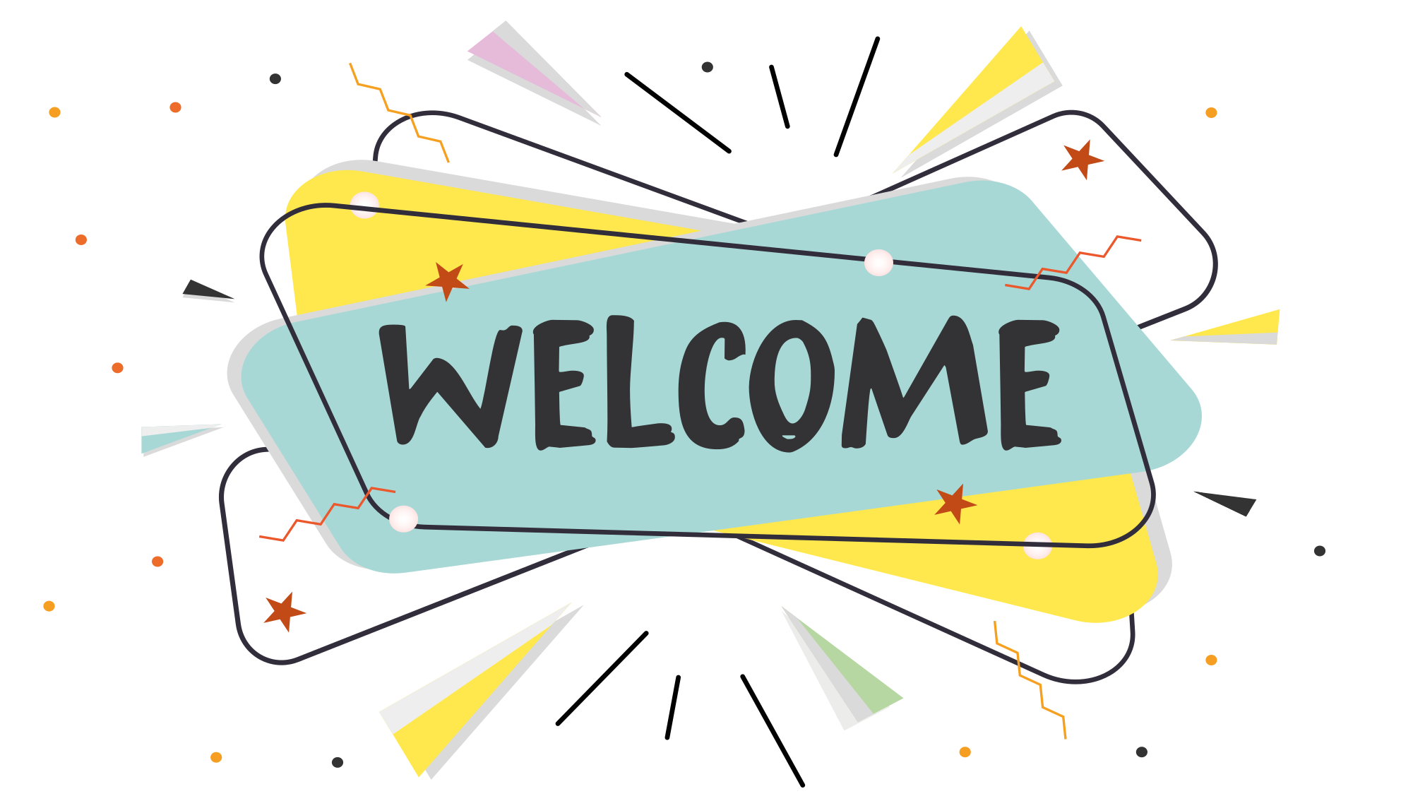 özet hoş geldiniz giriş salonu pvc halı - TenStickers