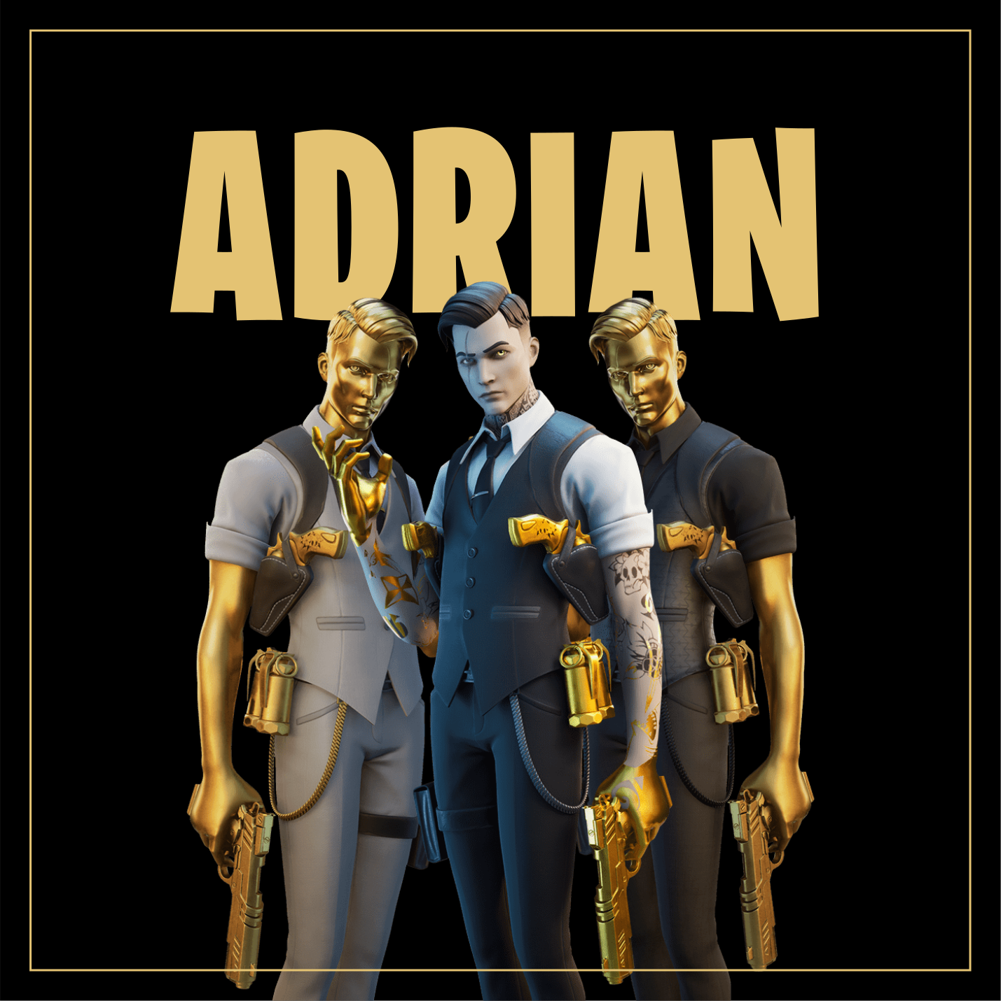 özel üçlü karakterler gençler pvc halı - TenStickers