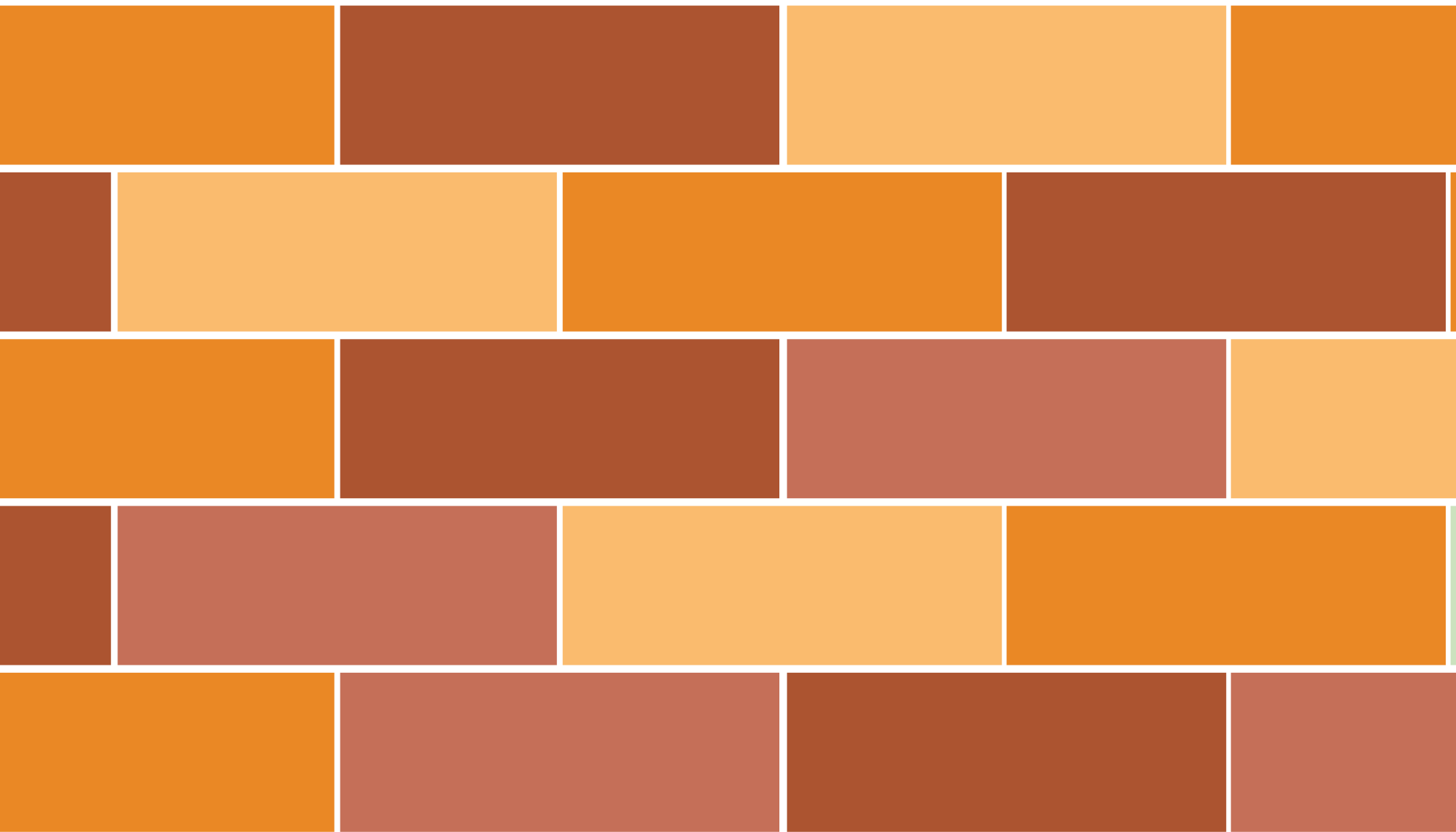 Renkli tuğla düzeni banyo pvc halı - TenStickers