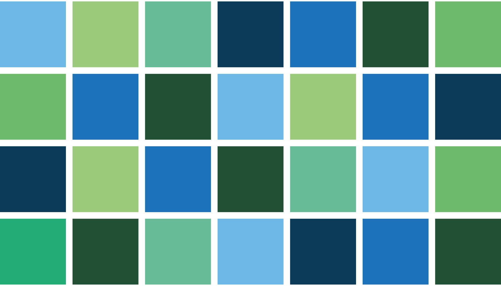 Renkli kare bloklar banyo pvc halı - TenStickers