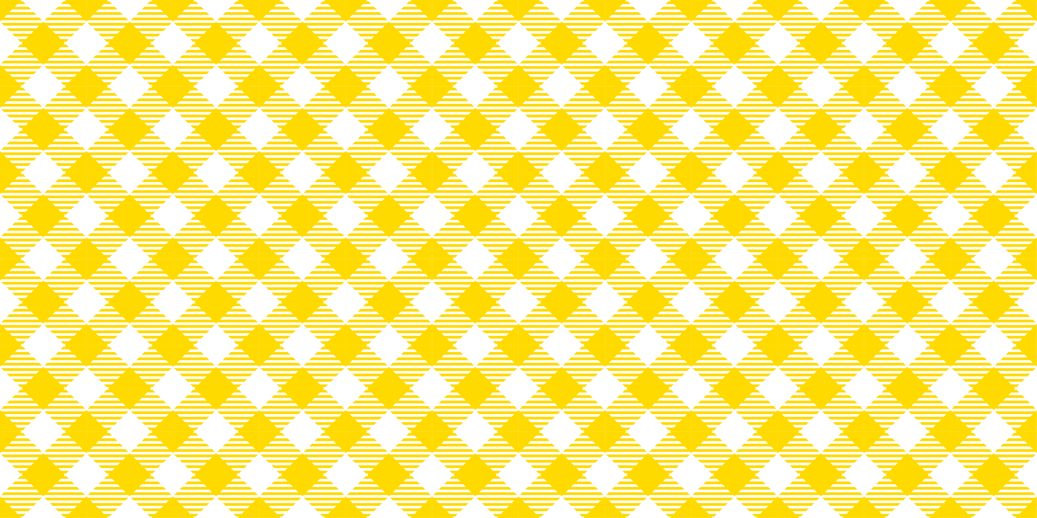 Sarı elmas motifi çizgili pvc halı - TenStickers