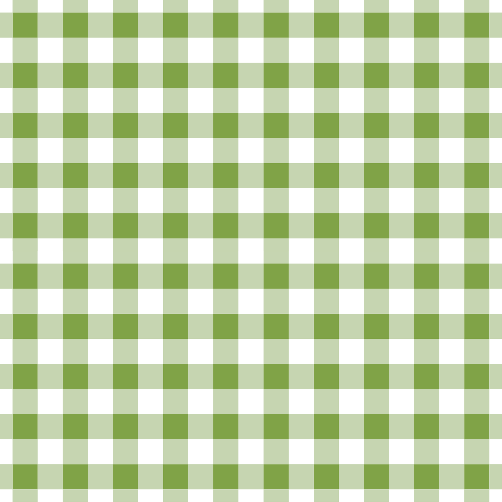 Beyaz ve yeşil desenli kare vinil halı - TenStickers