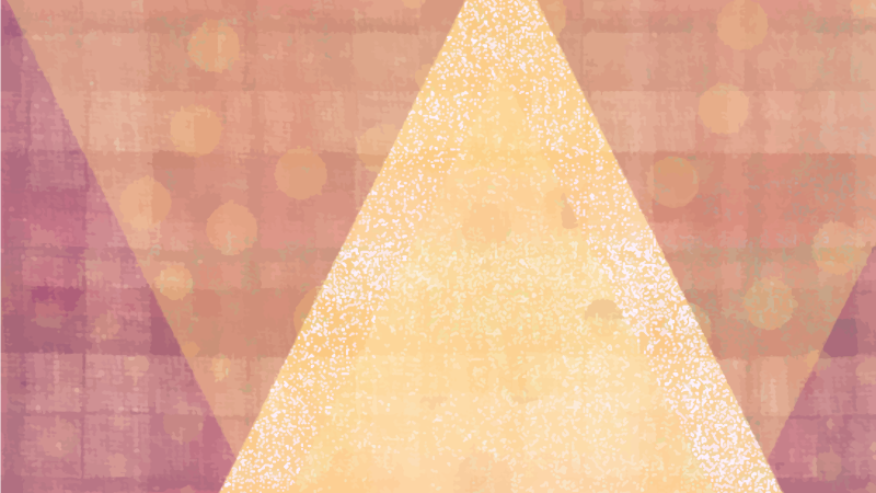 üçgen renk şeması geometrik pvc halı - TenStickers