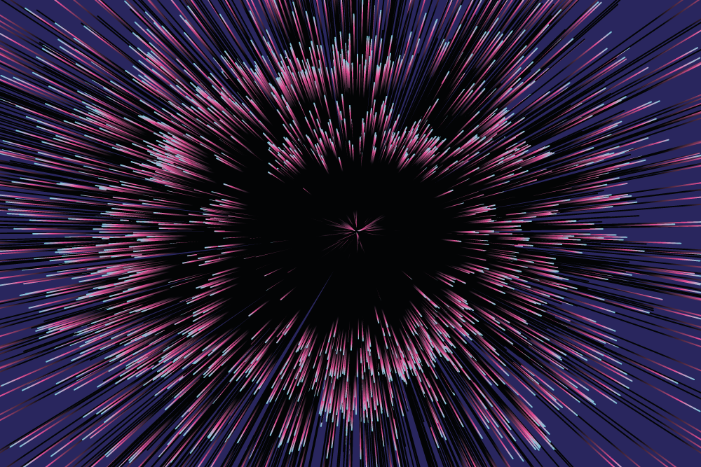 Dinamik patlama efekti doku efektli pvc halı - TenStickers