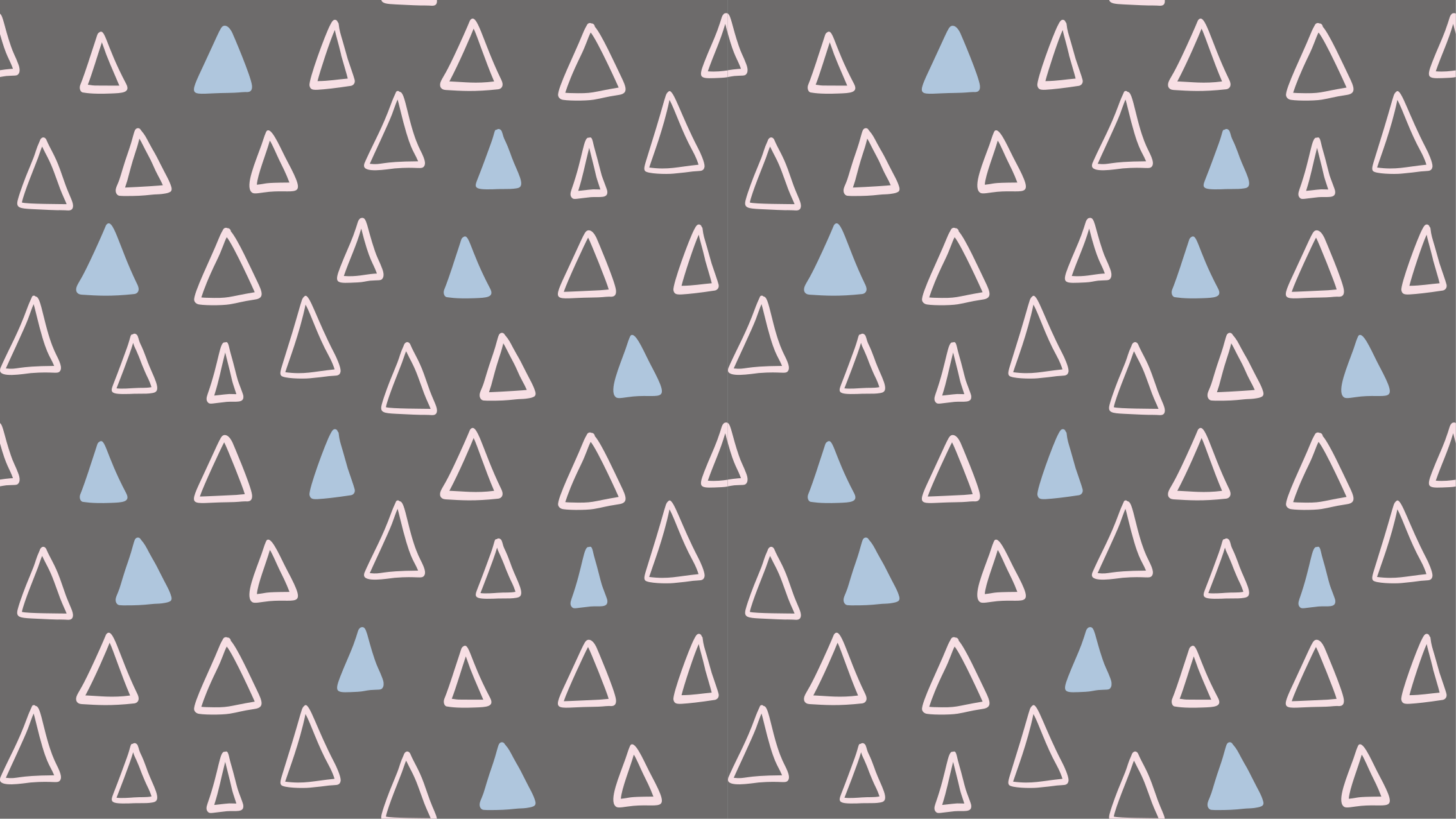 üçgen eleman geometrik pvc halı - TenStickers