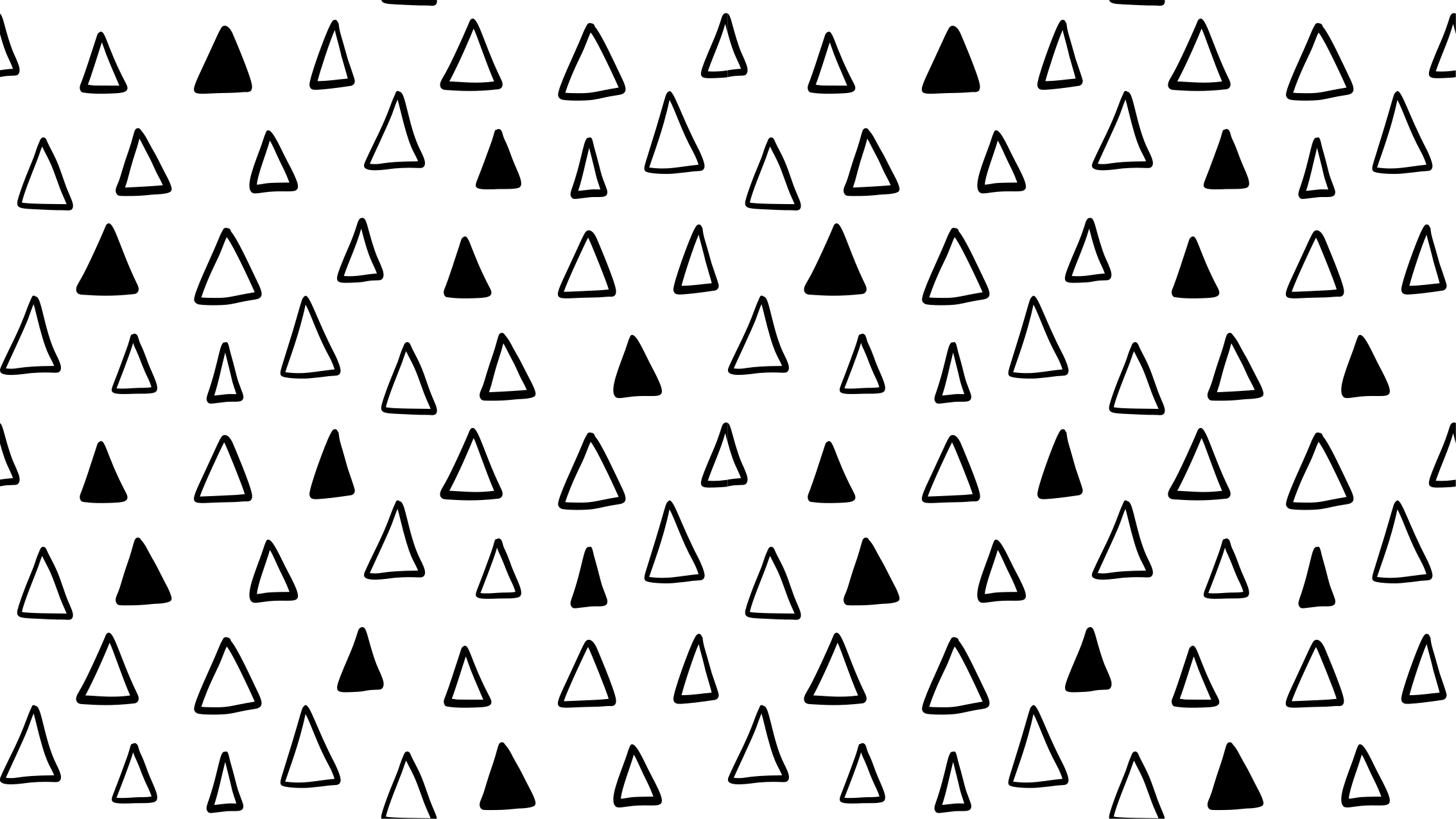 Yıldızlar pvc halı Üçgen desenler - TenStickers