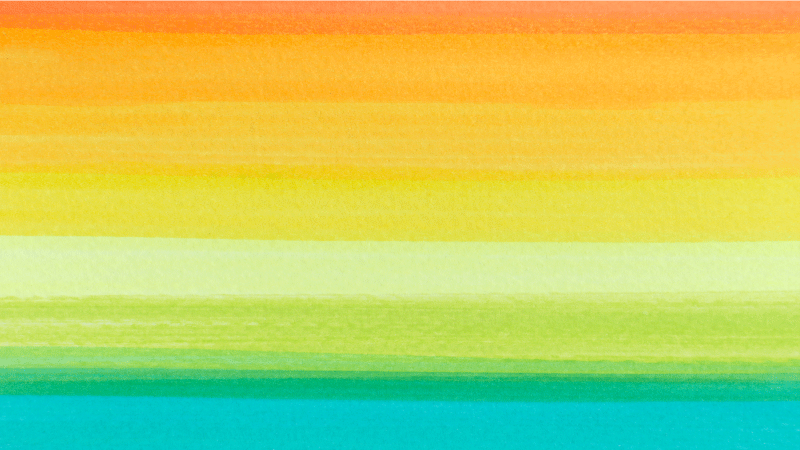 Canlı degrade çizgiler oturma odası pvc halı - TenStickers