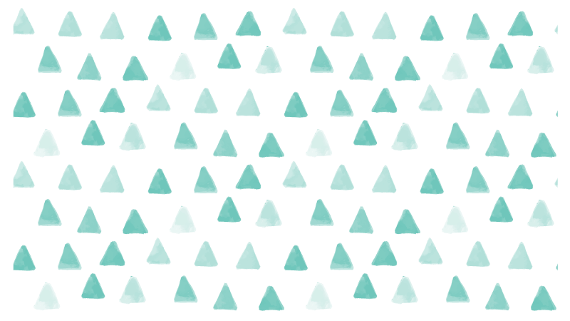 Geometrik pvc halı Üçgen motifler - TenStickers