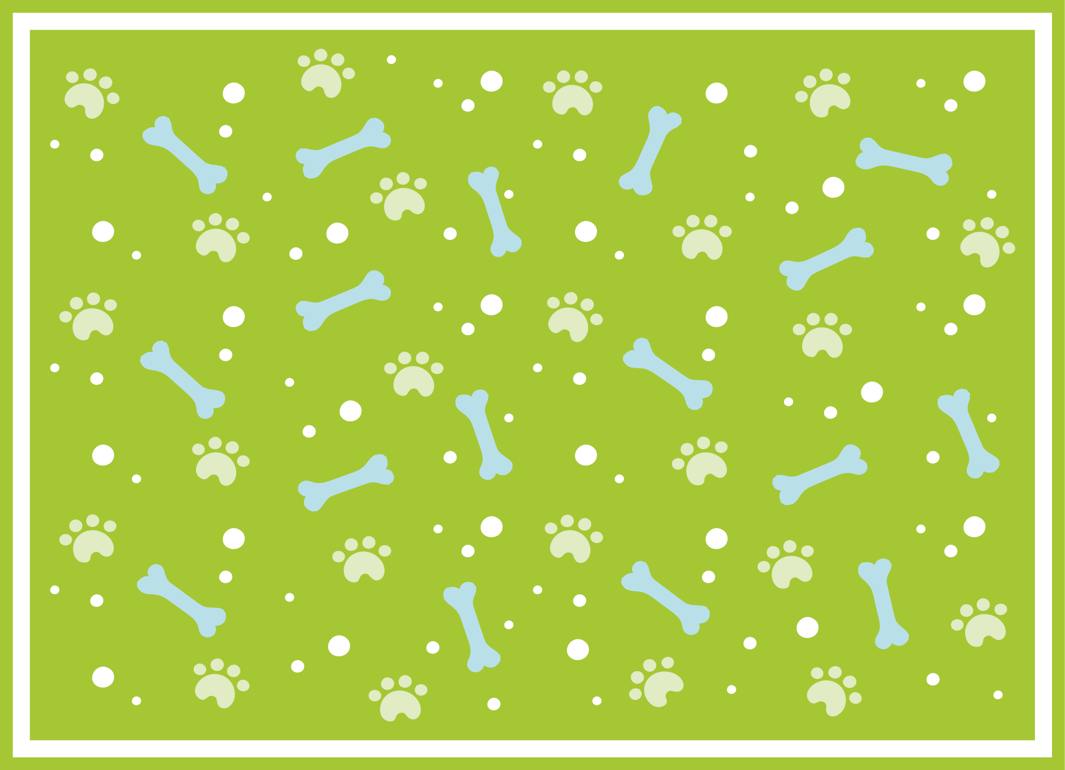 Pençe izi stili Hayvan pvc halı - TenStickers