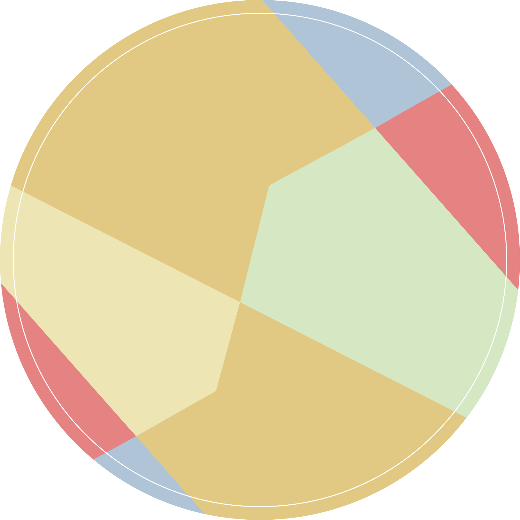 Geometrik pvc halı açısal renkli bloklar - TenStickers