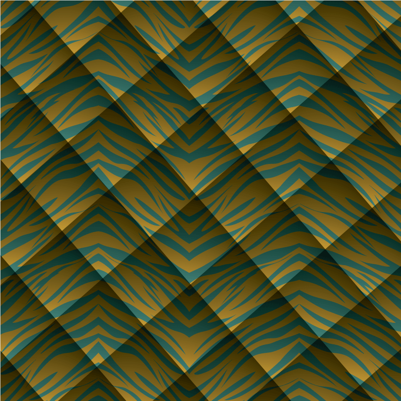 Hayvan baskı pvc halı zebra deseni birleşimi - TenStickers