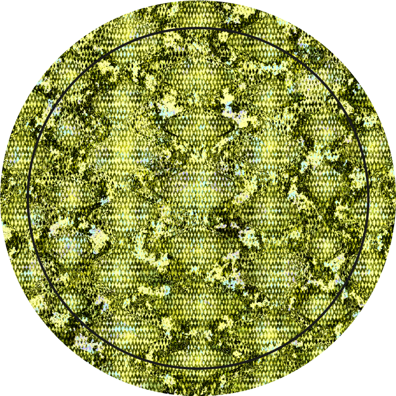 Hayvan baskı pvc halı yeşil sürüngen derisi - TenStickers