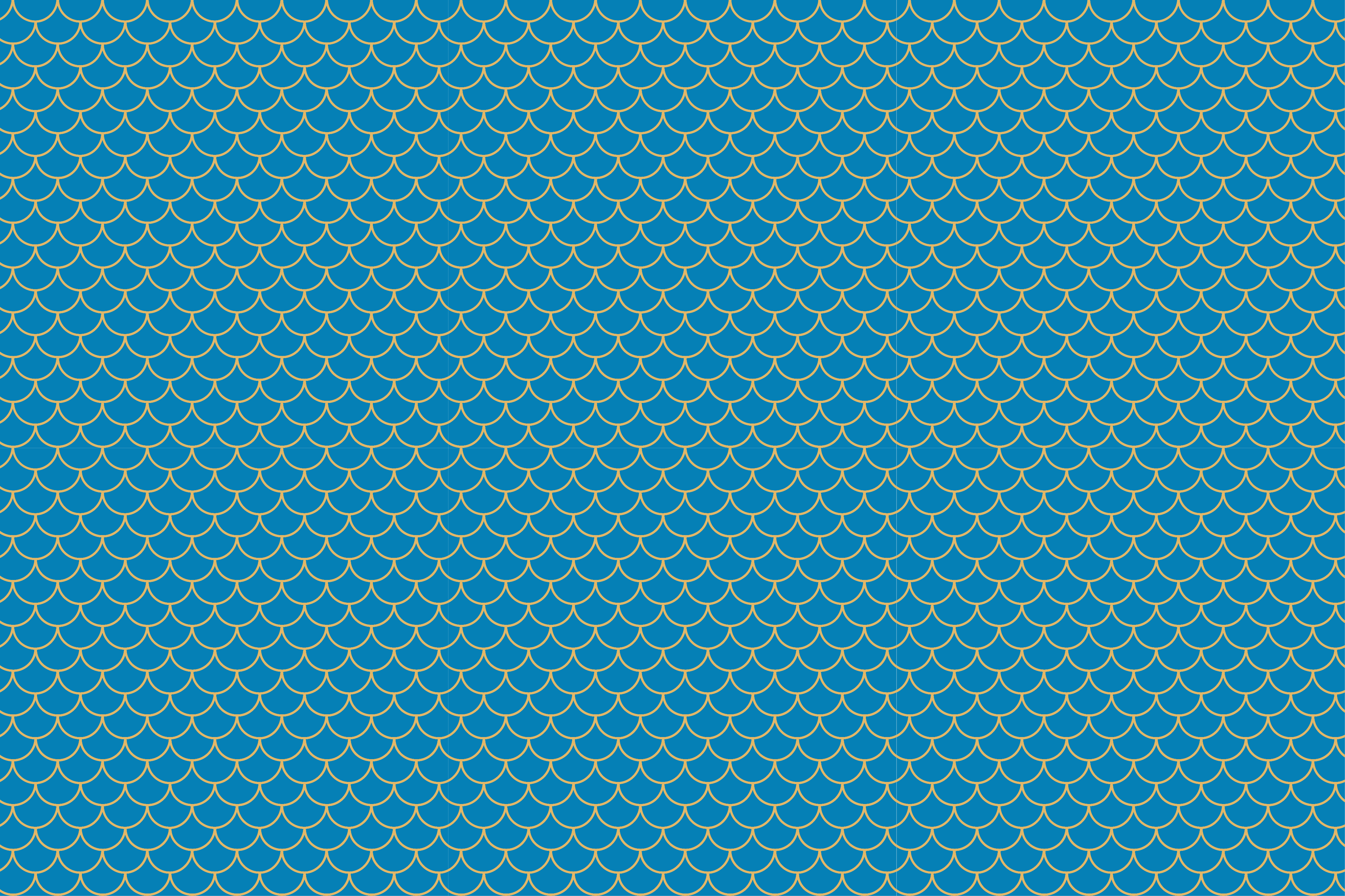 Taraklı su deseni yollar pvc halı - TenStickers