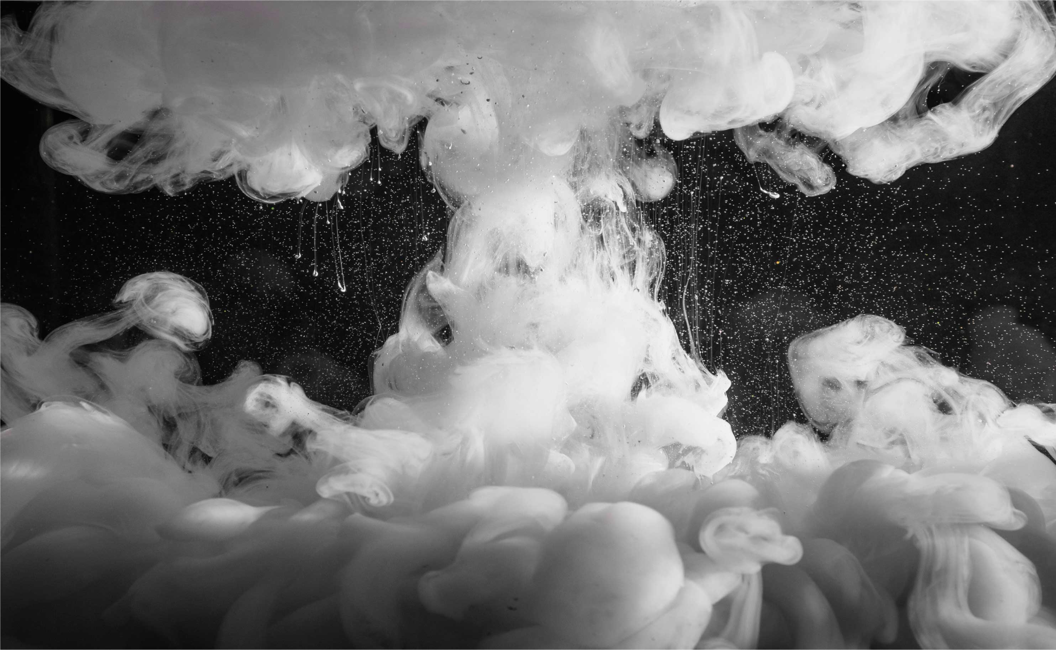 Kabarık bulut oluşumu pvc halı - TenStickers