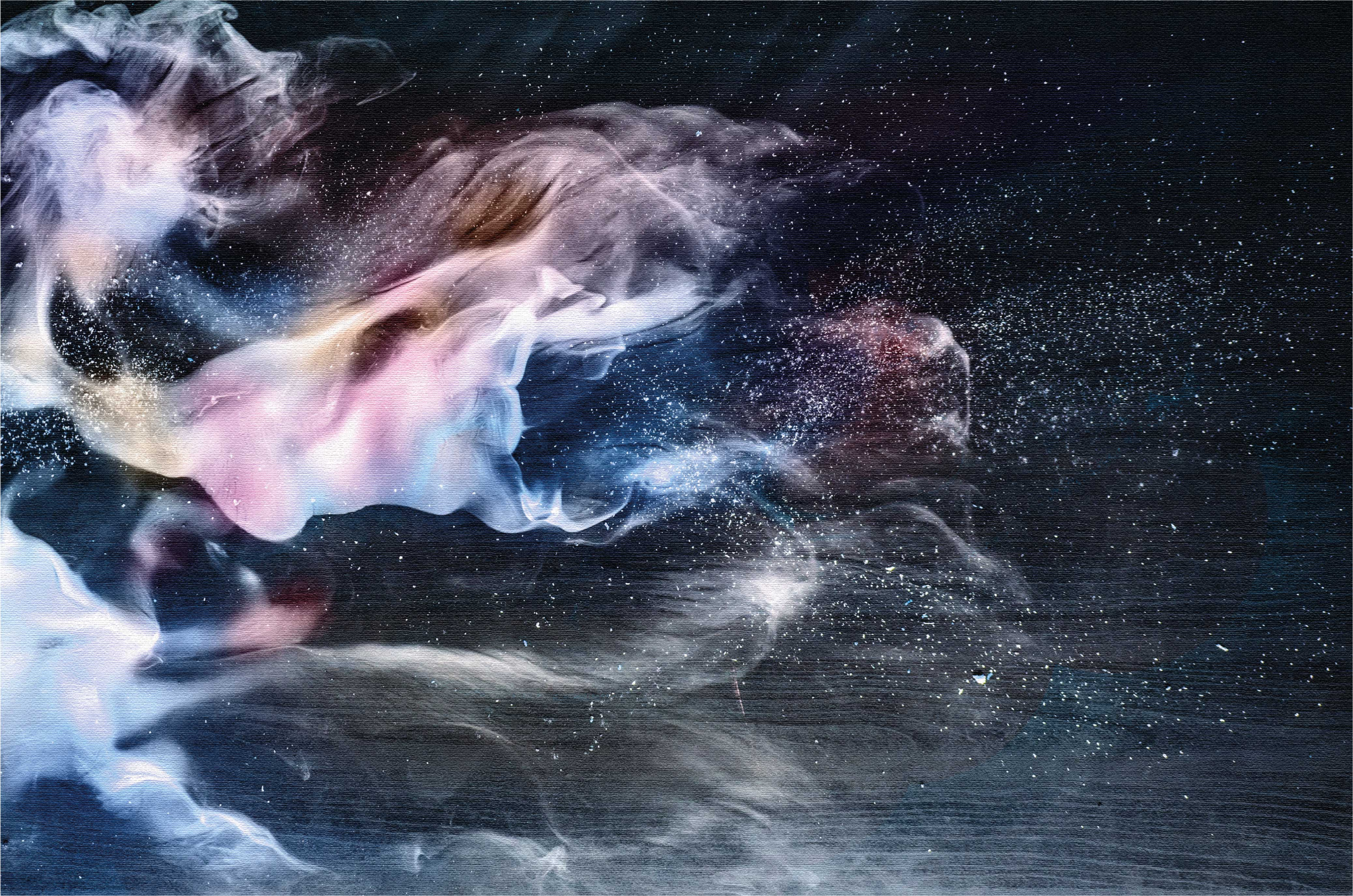 Kozmik duman girdapları gençler pvc halı - TenStickers