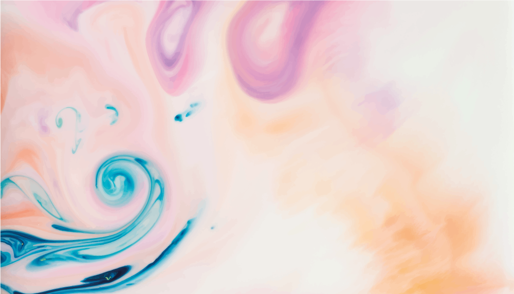 Renkli sıvı girdap Mermer vinil halı - TenStickers