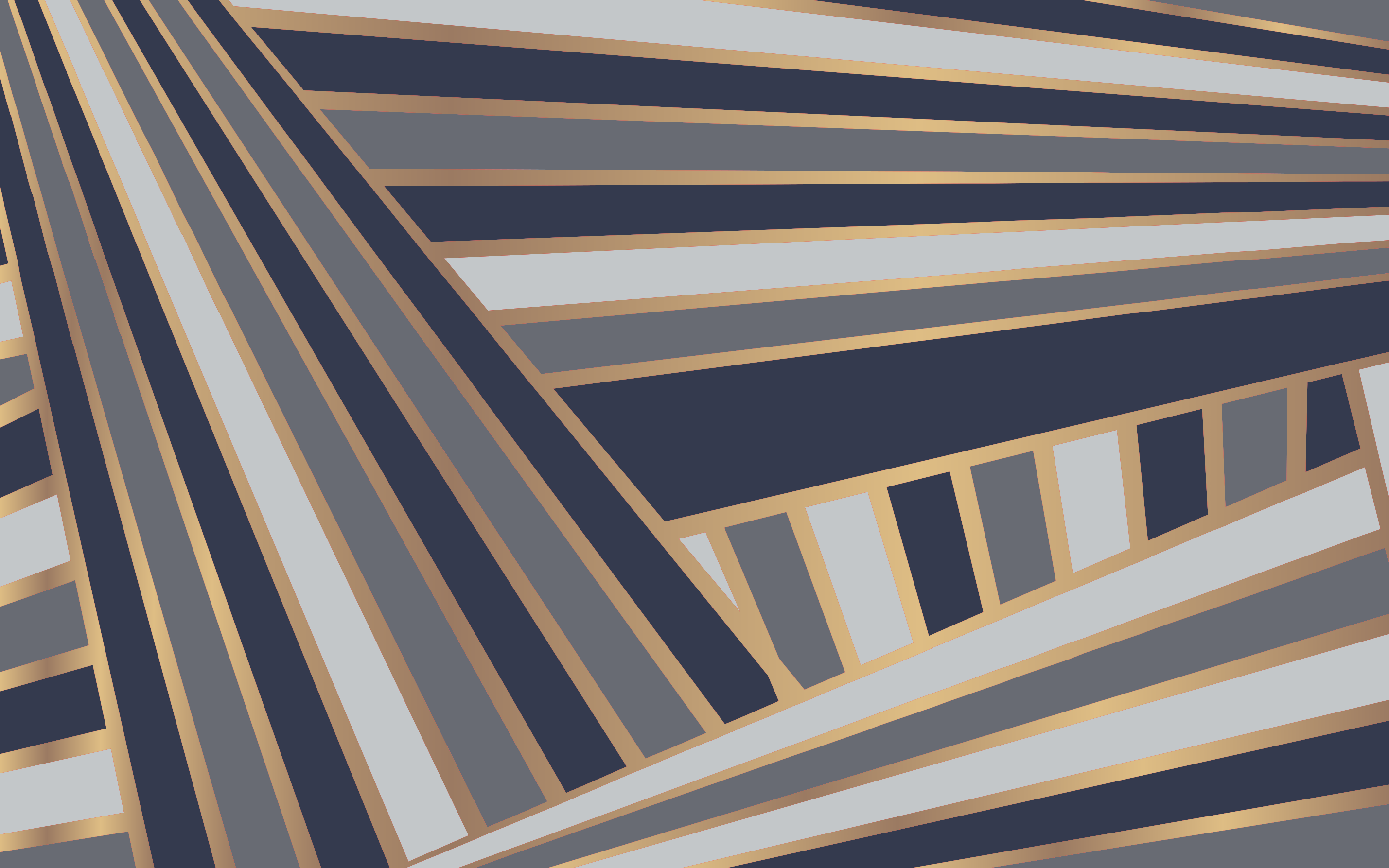 çarpıcı gri motif çizgili pvc halı - TenStickers