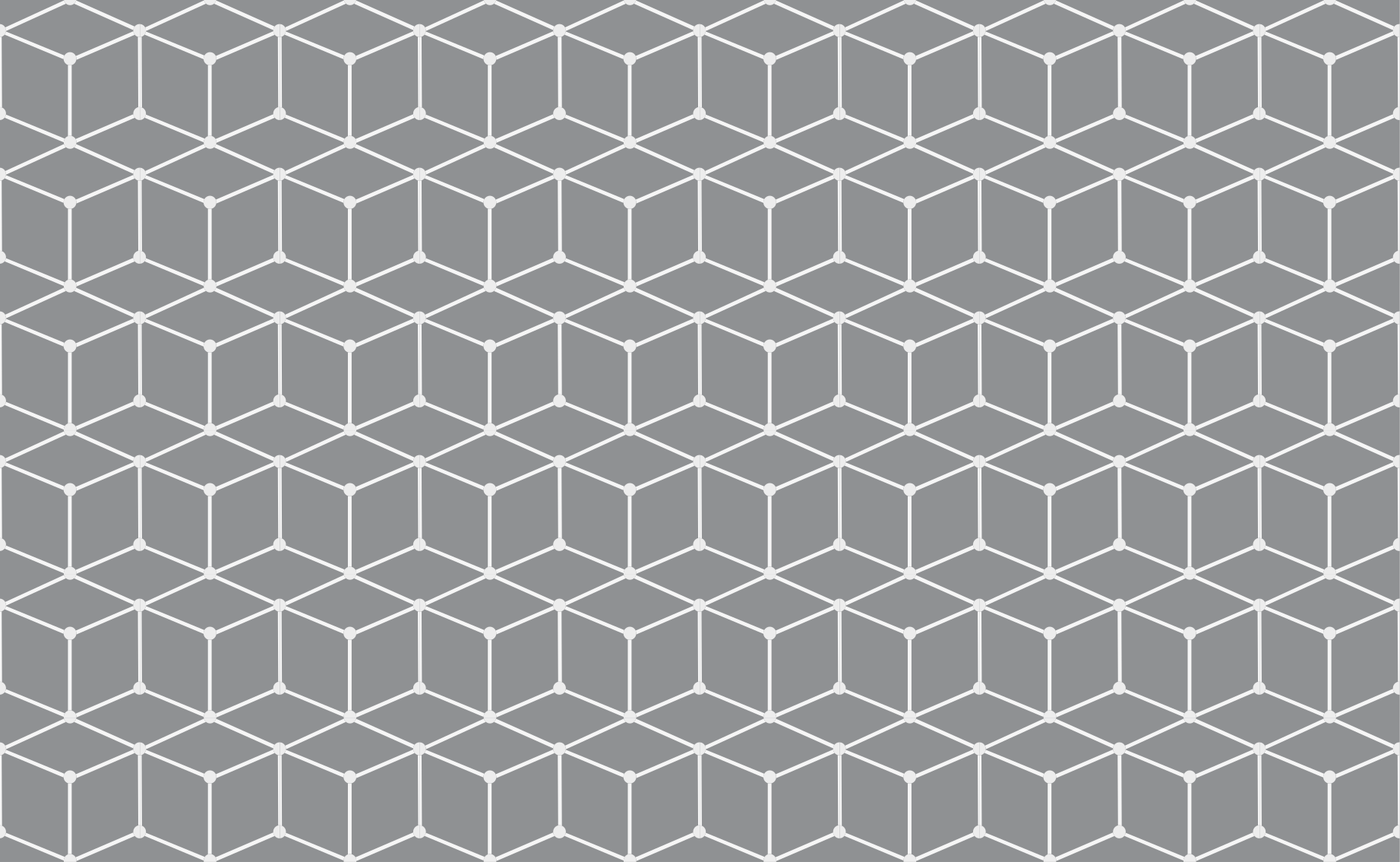 Gri bir arka plan modern halı üzerinde beyaz küpler - TenStickers