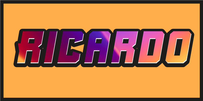 özel dokulu isim gençler pvc halı - TenStickers